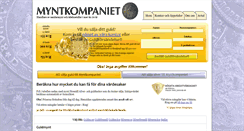 Desktop Screenshot of myntkompaniet.se